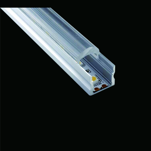 Profilo in alluminio LED W17.1mm*H20mm (larghezza interna 12.2mm) Angolo del fascio di 30°